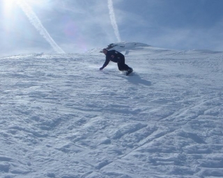  Perfecciona su equilibrio en el snowboard 